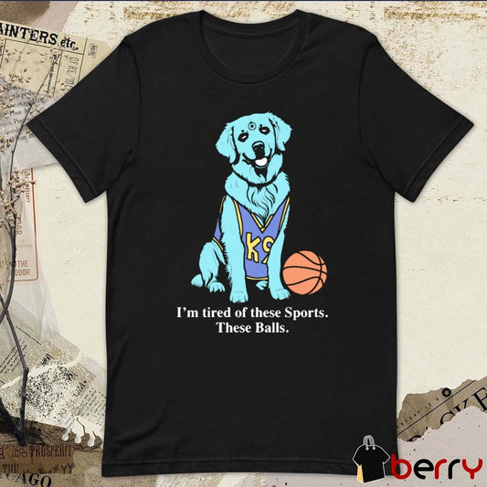 I’m Tired Of These Sports These Balls Dogtor Mancattan Painting t-shirt