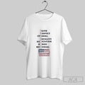 Official In Honor Of Charlie Kirk Faith Eternal Respect Equality Dedication Honor Memorial