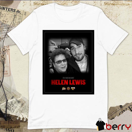 In Memory Attack Pak Fan Club President Helen Lewis Owen Sound Attack Poster t-shirt