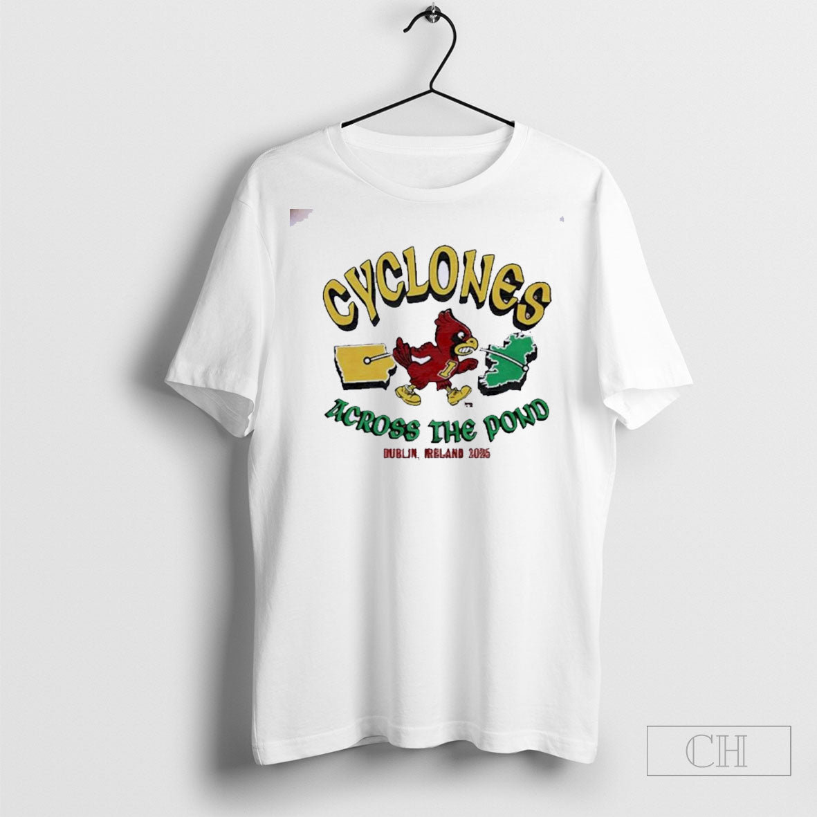 Official Iowa State Football Ireland Across The Pond T Sweater