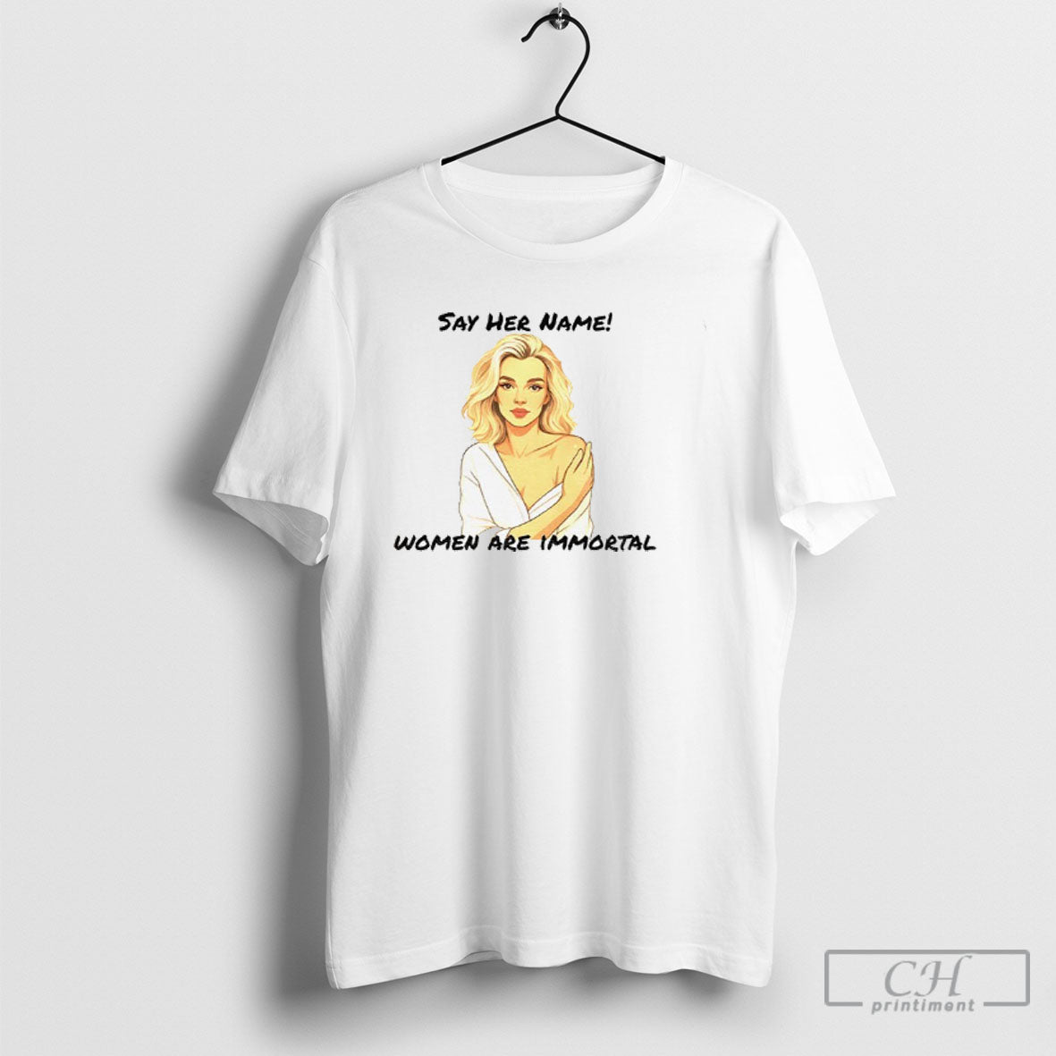 Official Iryna Zarutska Memorial Say Her Name Womwn Are Immortal Shirt