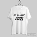 Official Its All About Jesus Stand With Charlie Kirk Support