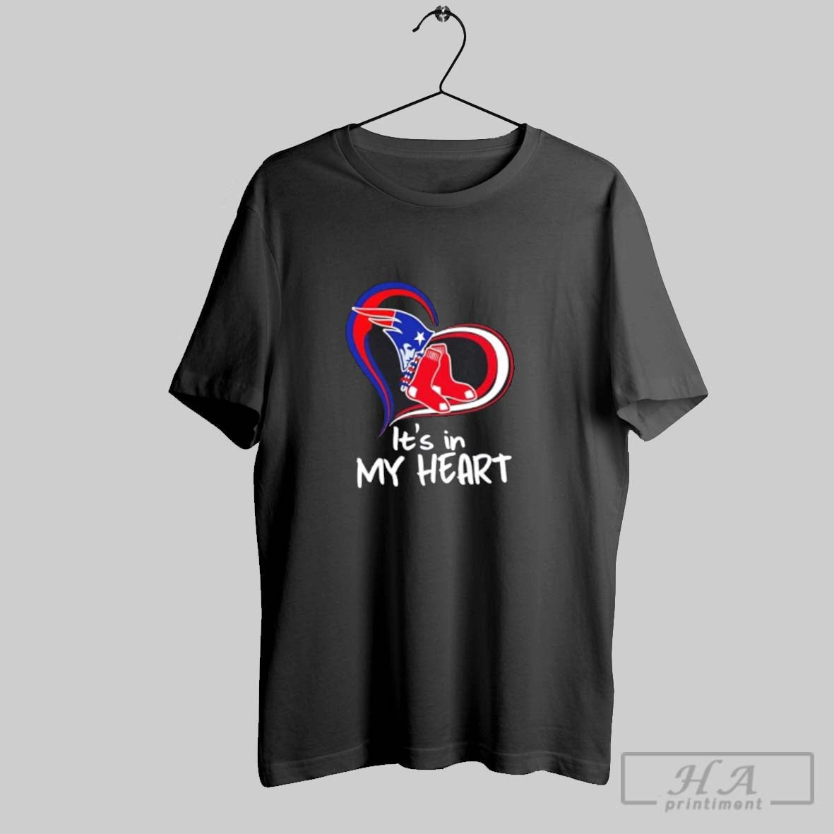 Official Its In My Heart England Patriots And Boston Red Sox