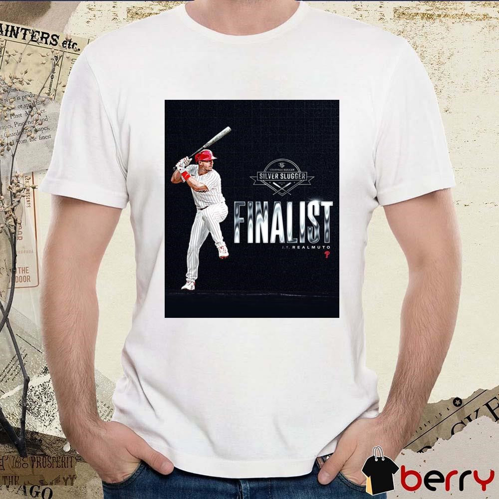 J.T. Realmuto Philadelphia Phillies MLB Silver Slugger finalist Louisville Slugger Poster t-shirt