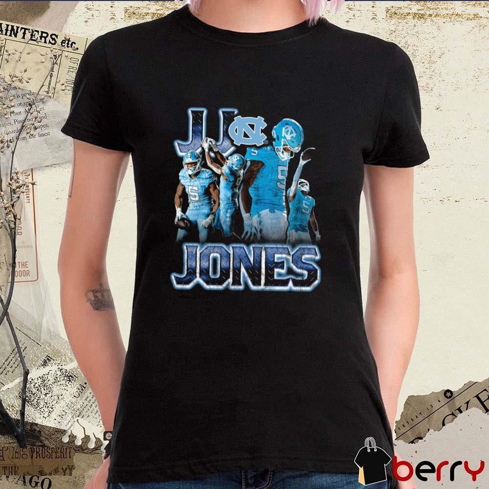 JJ Jones North Carolina Tar Heels Vintage Graphic t-shirt