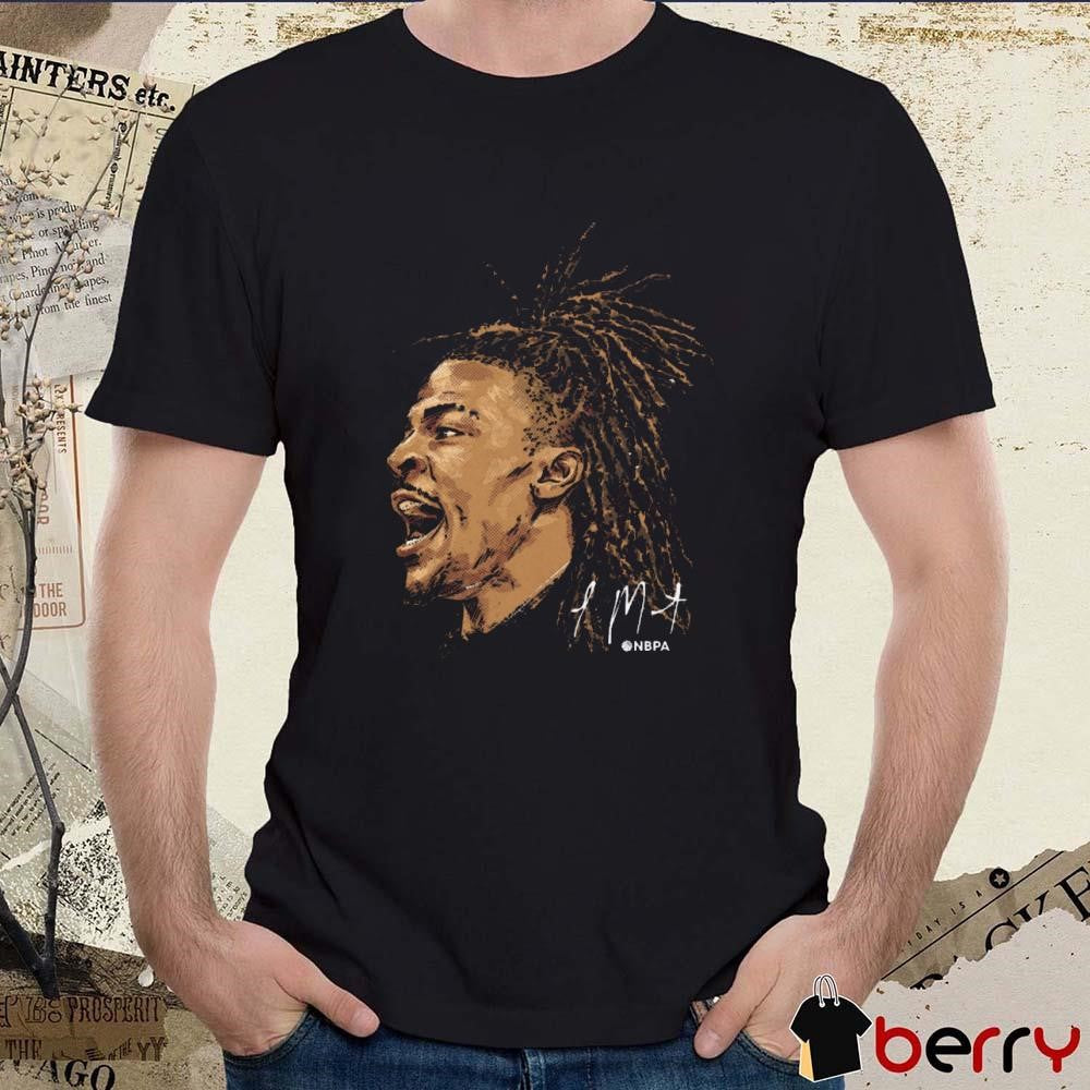 Ja Morant Memphis Grizzlies Scream Signature t-shirt