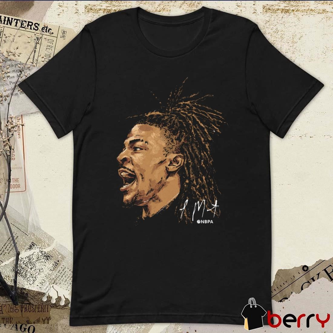 Ja Morant Memphis Grizzlies Scream Signature t-shirt