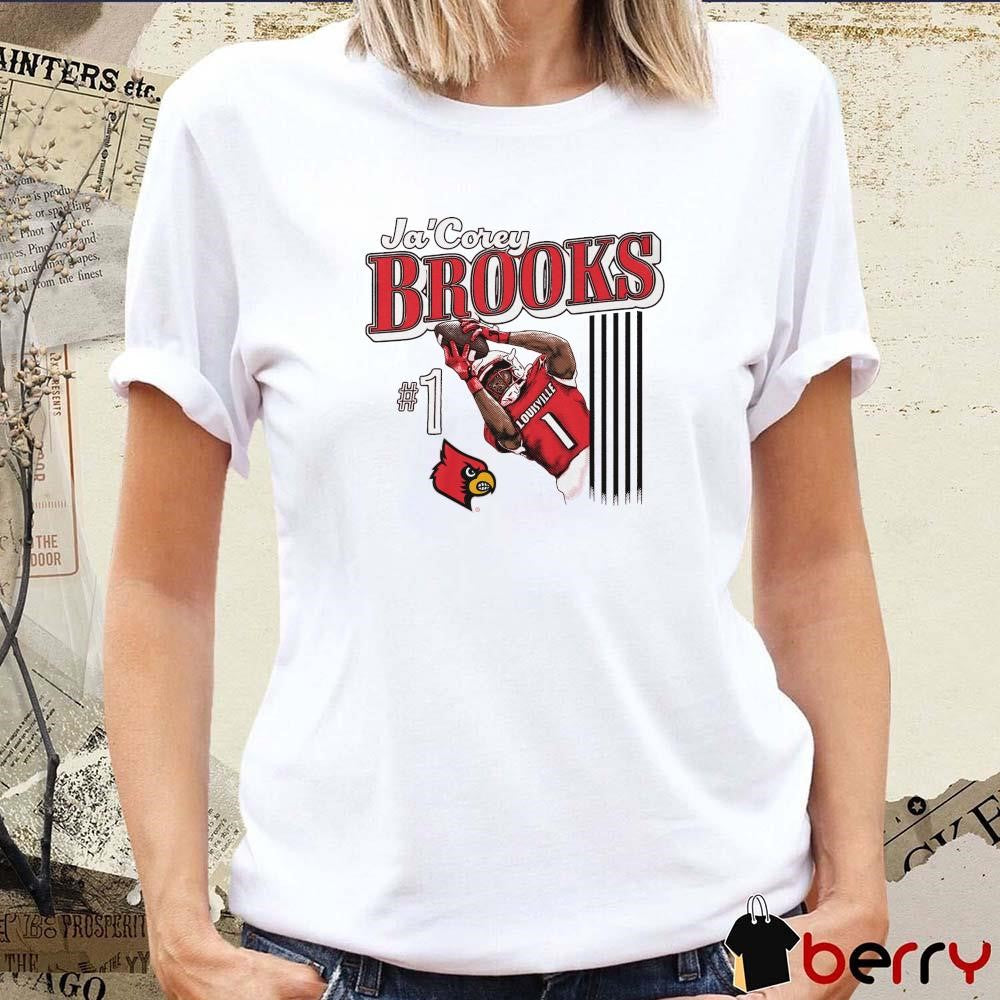 Ja’Corey Brooks 1 Louisville Cardinals Illustrated t-shirt