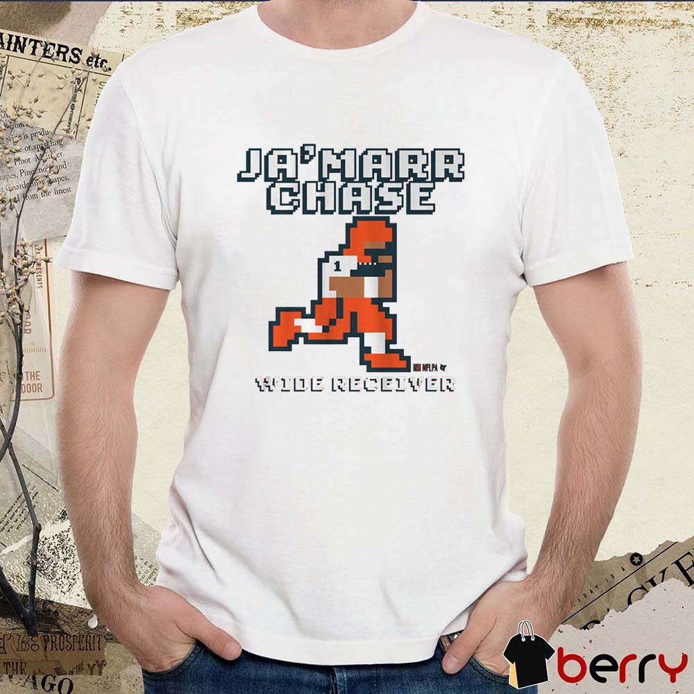 Ja’Marr Chase Retro Baller Wide Receiver Cincinnati Bengals NFL t-shirt