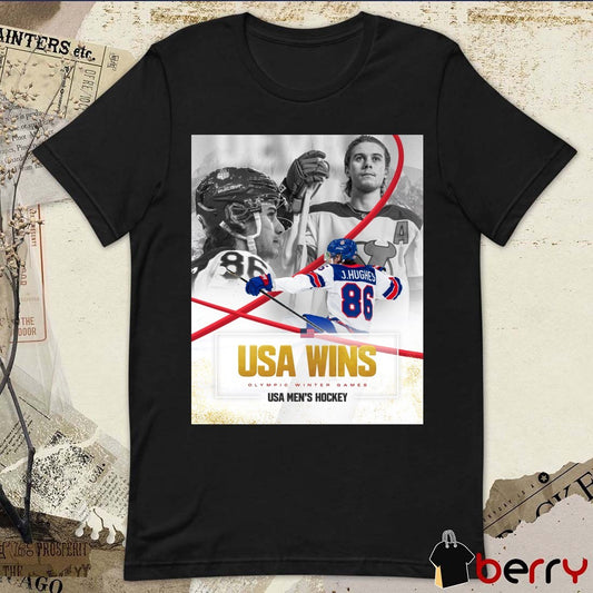 Jack Hughes Our Golden Boy Our Golden Star USA Wins 2026 Olympic Winter Games Usa Men’s Hockey t-shirt
