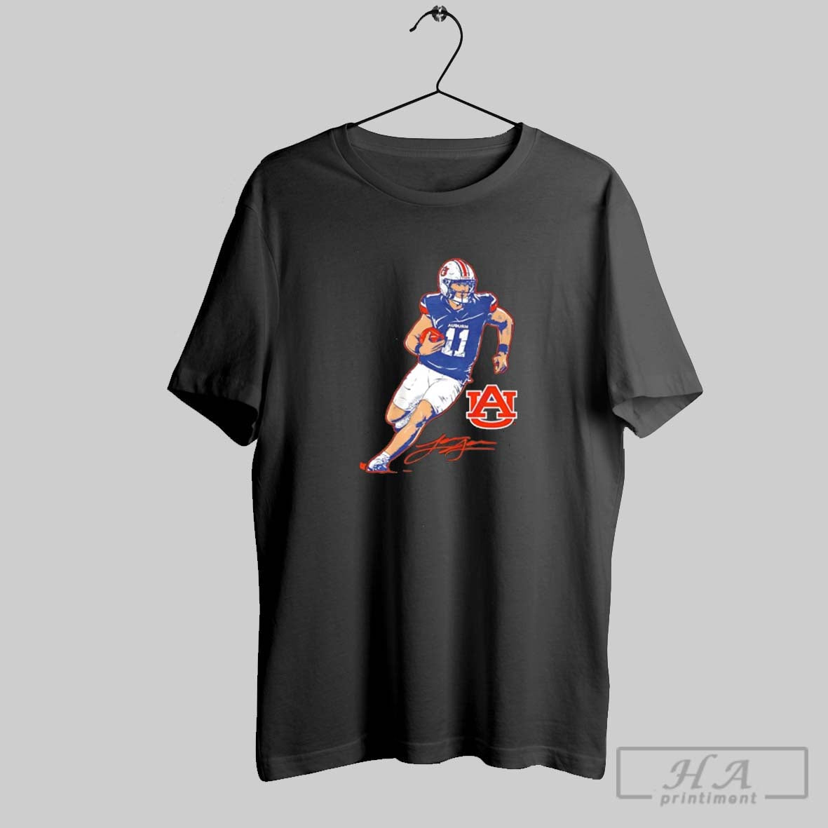 Official Jackson Arnold Auburn Tigers Superstar Pose Signature