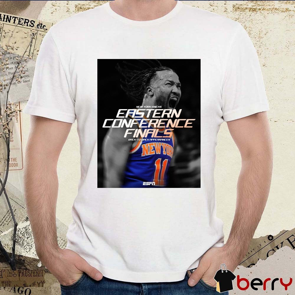 Jalen Brunson New York Knicks Eastern Conference Finals Back To Back Appearances 2026 Poster t-shirt