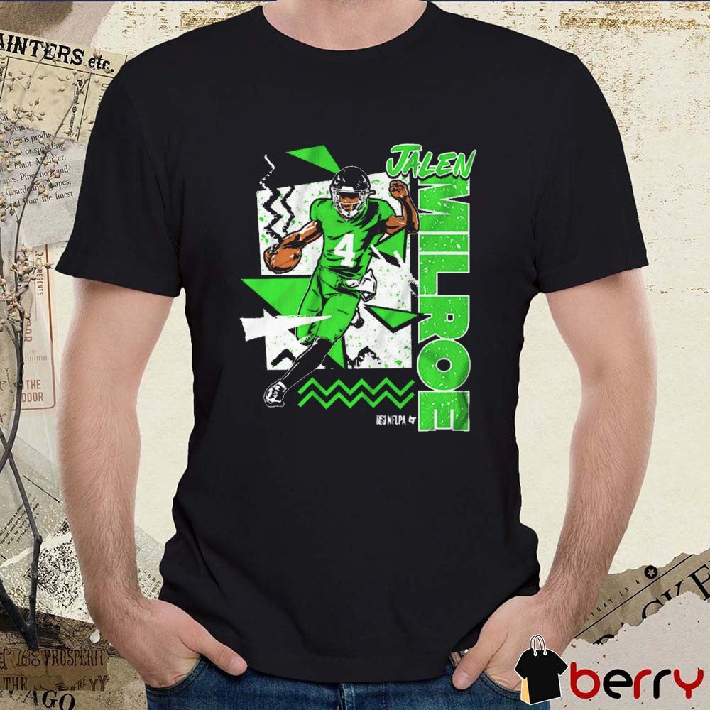 Jalen Milroe Seattle Seahawks 90s Style 2025 NFL Draft t-shirt