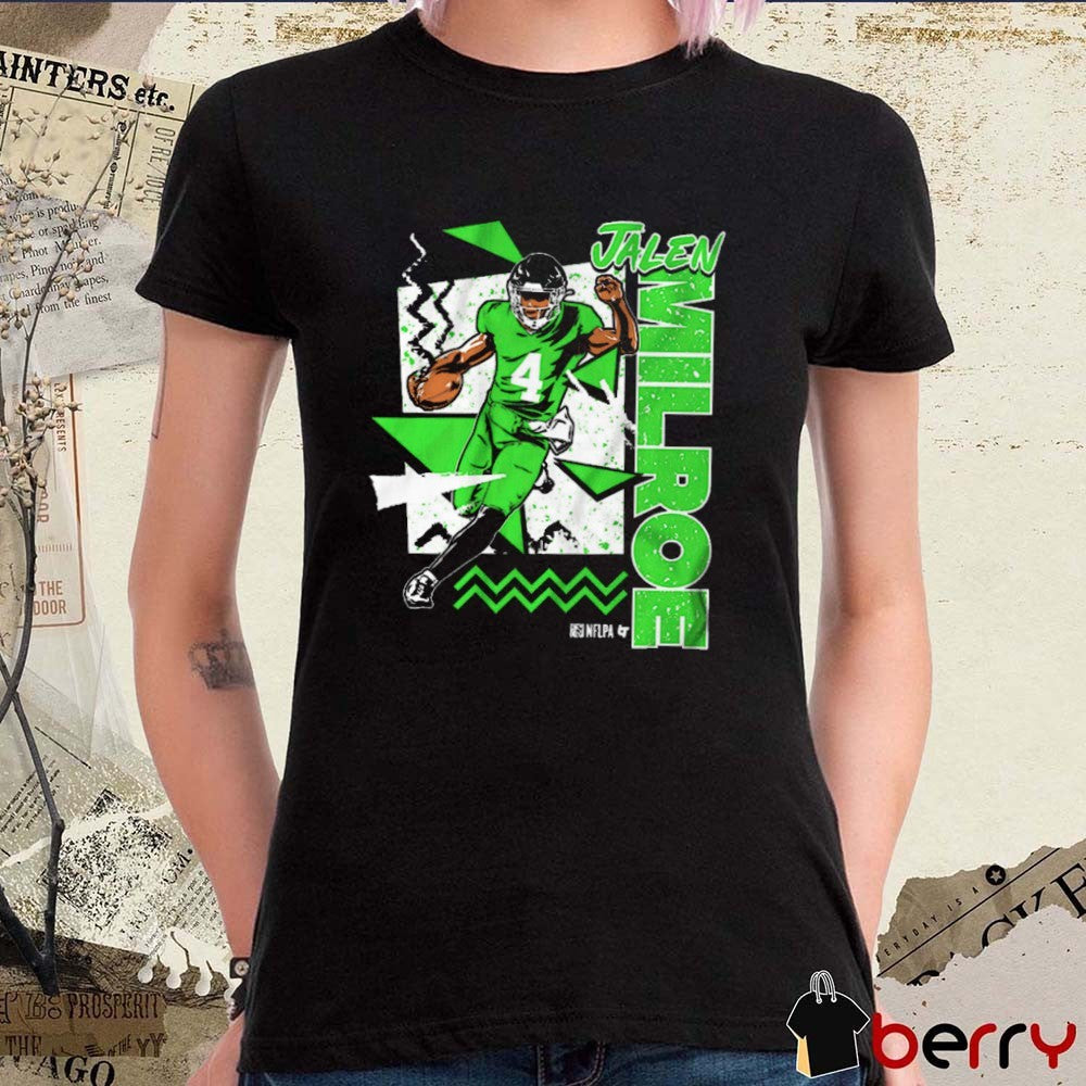 Jalen Milroe Seattle Seahawks 90s Style 2025 NFL Draft t-shirt