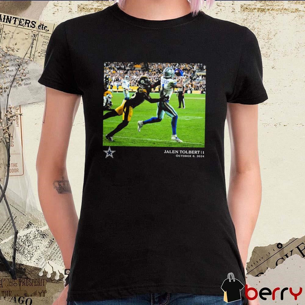 Jalen Tolbert Dallas Cowboys NFL Flash Features Week 5 Oct 6 2024 t-shirt