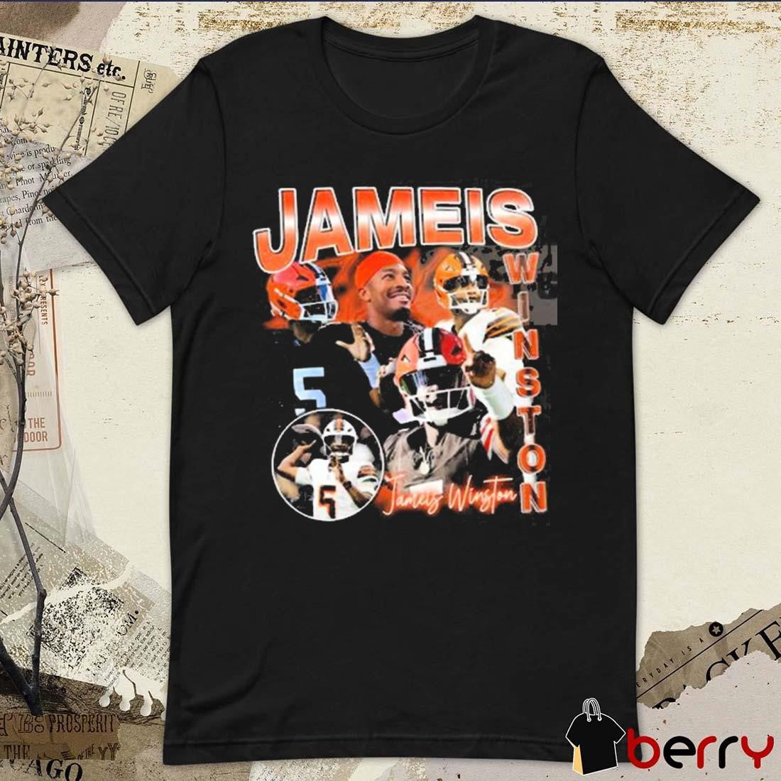 Jameis Winston Play In The Snow Cleveland Browns NFL Graphic t-shirt