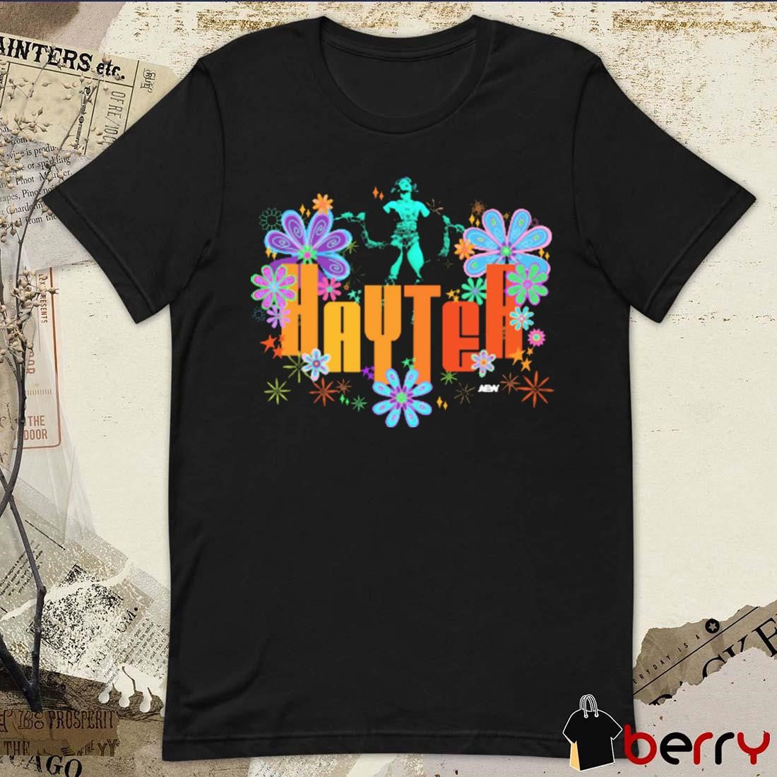 Jamie Hayter Flower Power AEW t-shirt