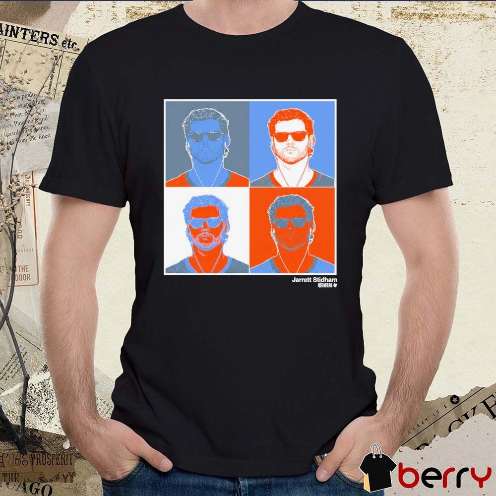 Jarrett Stidham Pop Art Denver Broncos NFL t-shirt