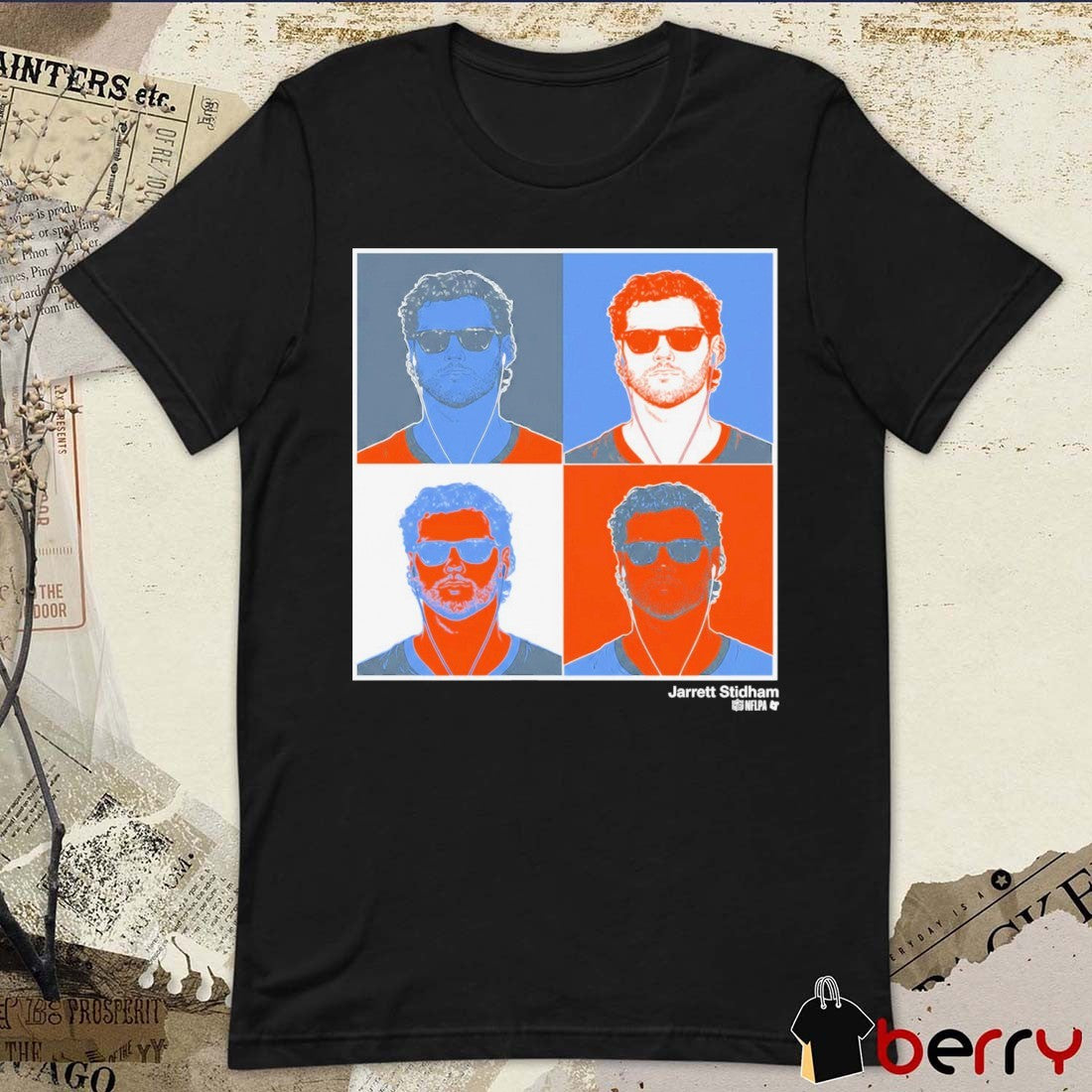 Jarrett Stidham Pop Art Denver Broncos NFL t-shirt