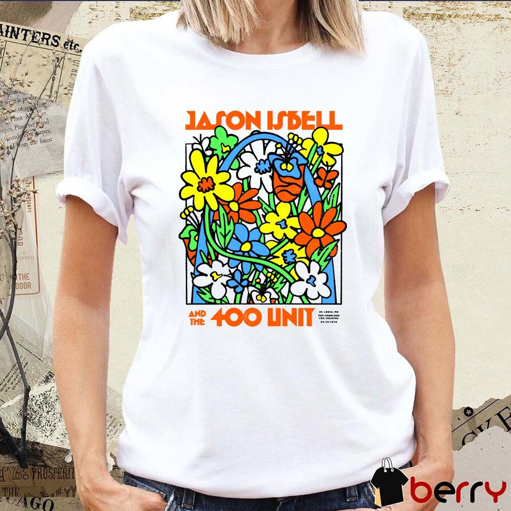 Jason Isbell and the 400 Unit The Fabulous Fox Theatre in St. Louis, MO April 29, 2026 Poster t-shirt