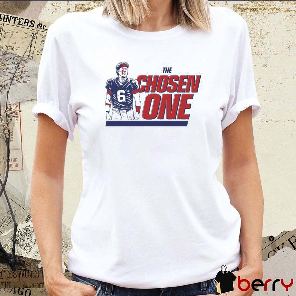 Jaxson Dart New York Giants Football NFL The Chosen One Painting t-shirt
