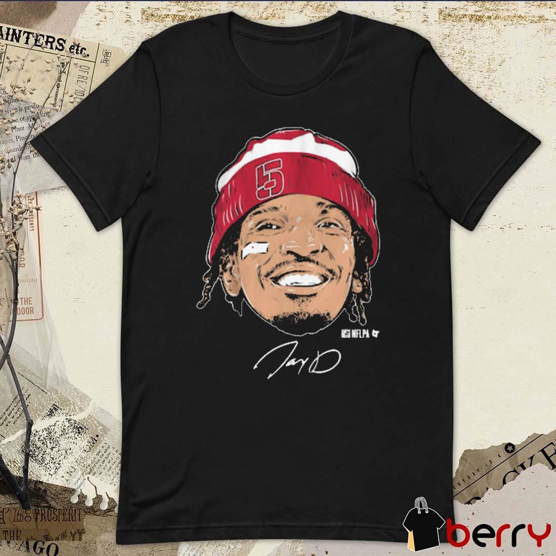 Jayden Daniels Face Bandage Washington Commanders NFLPA Signature Graphic t-shirt