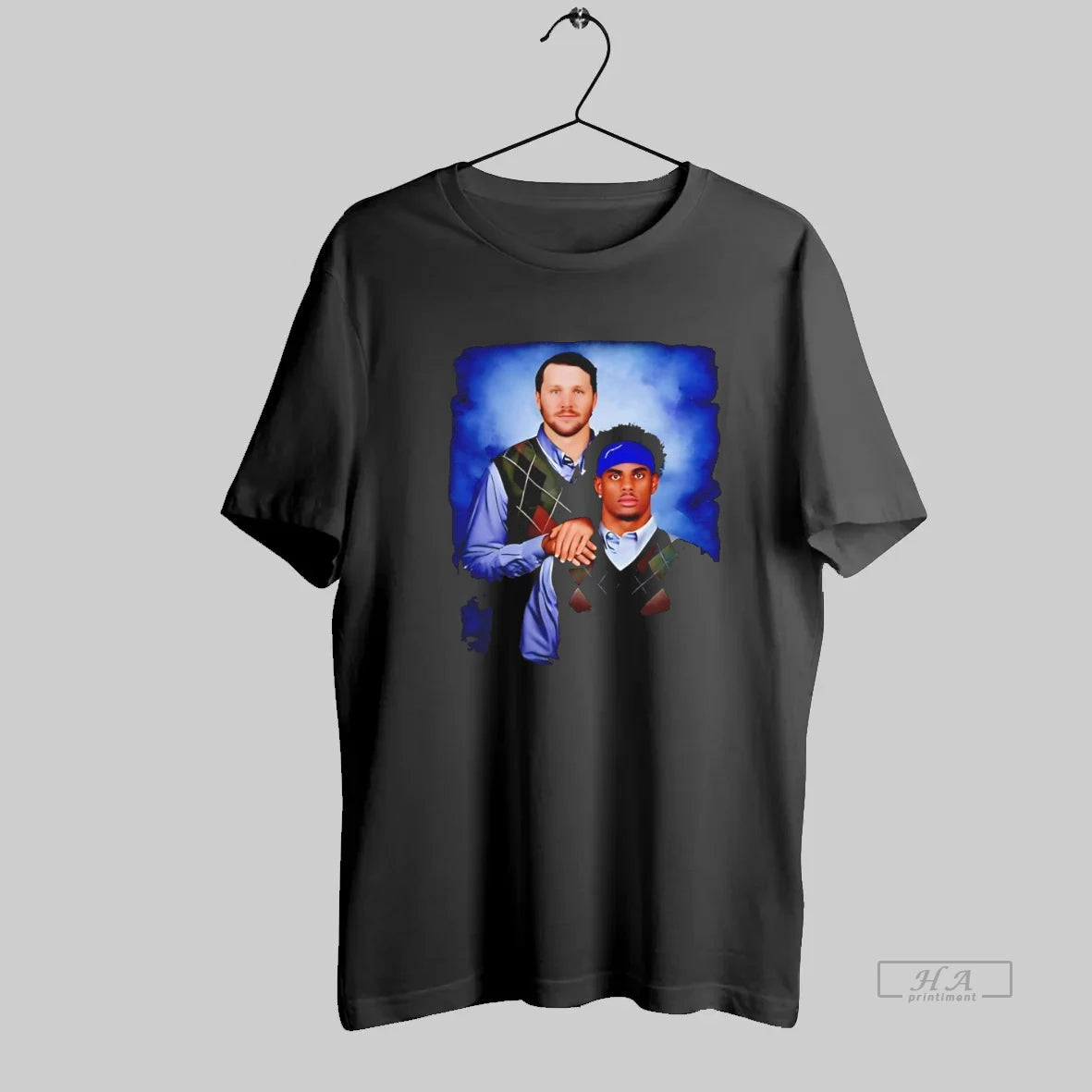 Official Jayden Daniels Terry Mclaurin Washington Commanders Football Step Brothers Retro Style