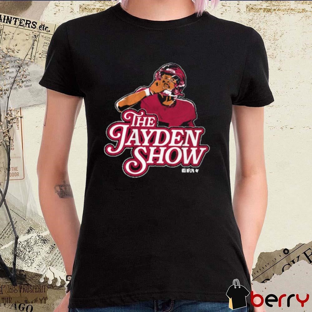 Jayden Daniels The Jayden Show Washington Commanders NFL t-shirt