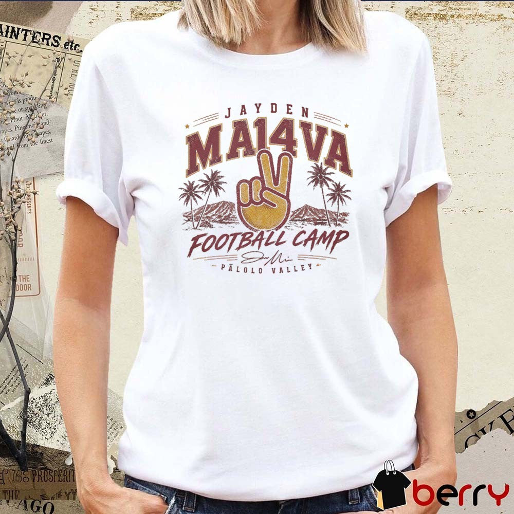Jayden Maiava USC Trojans Football Camp Palolo Valley Signature t-shirt