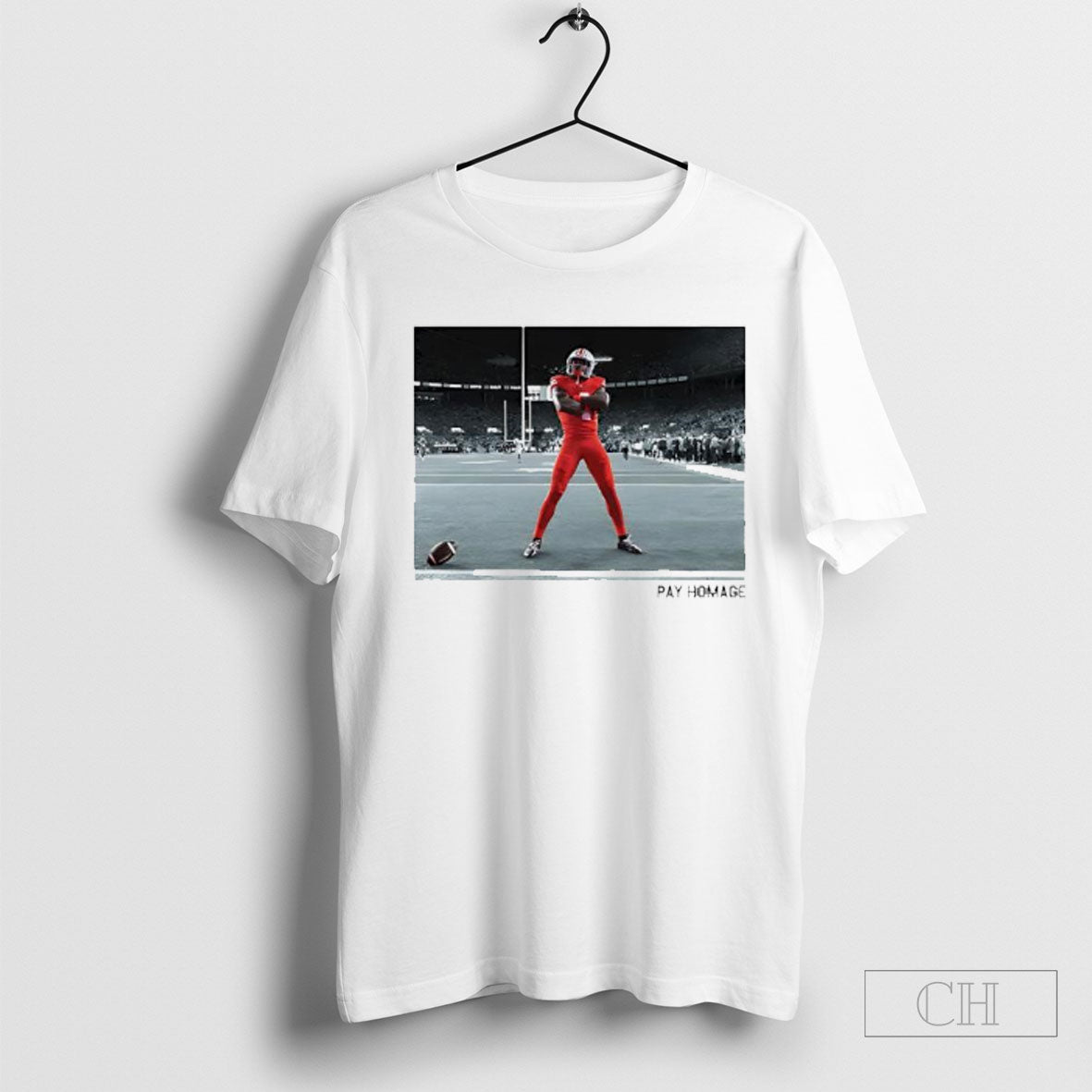 Official Jeremiah Smith Pay Homage Ohio State Buckeye Sweater