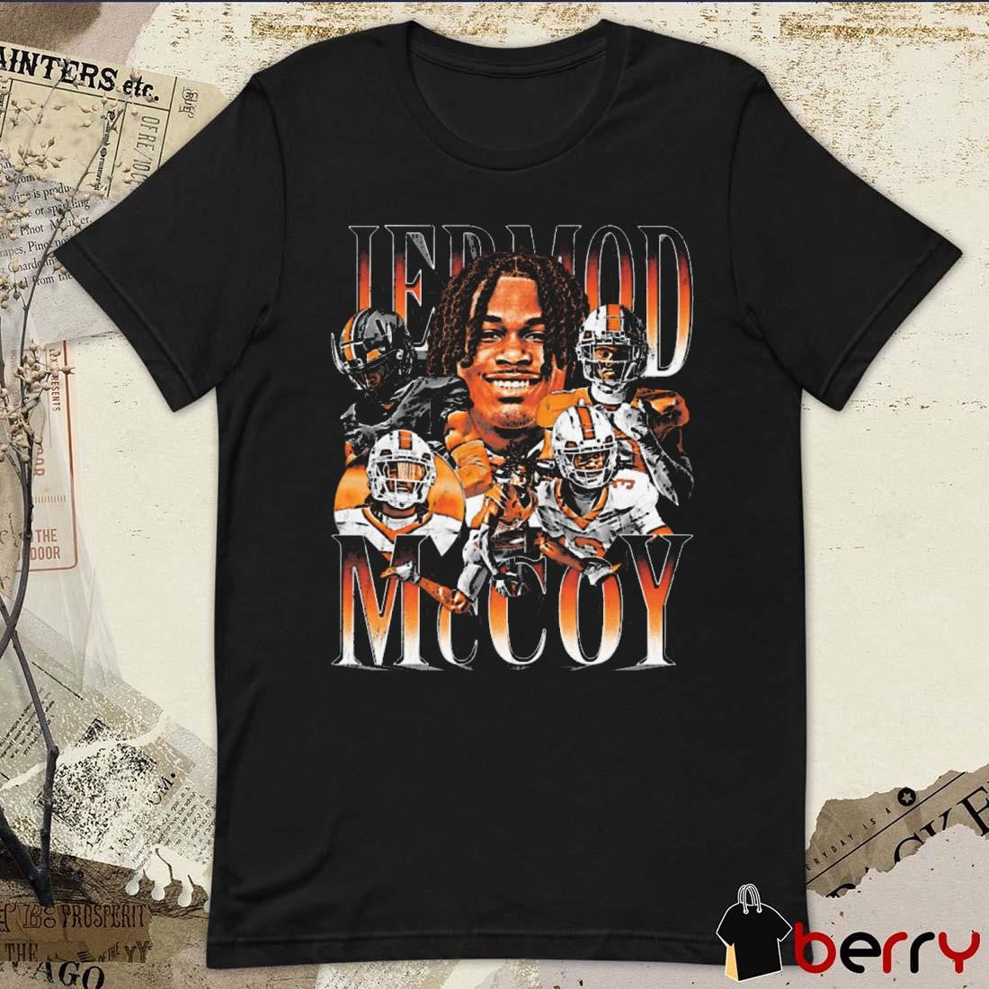 Jermod McCoy Tennessee Volunteers College Vintage Graphic t-shirt