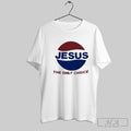 Official Jesus The Only Choice Pepsi Logo