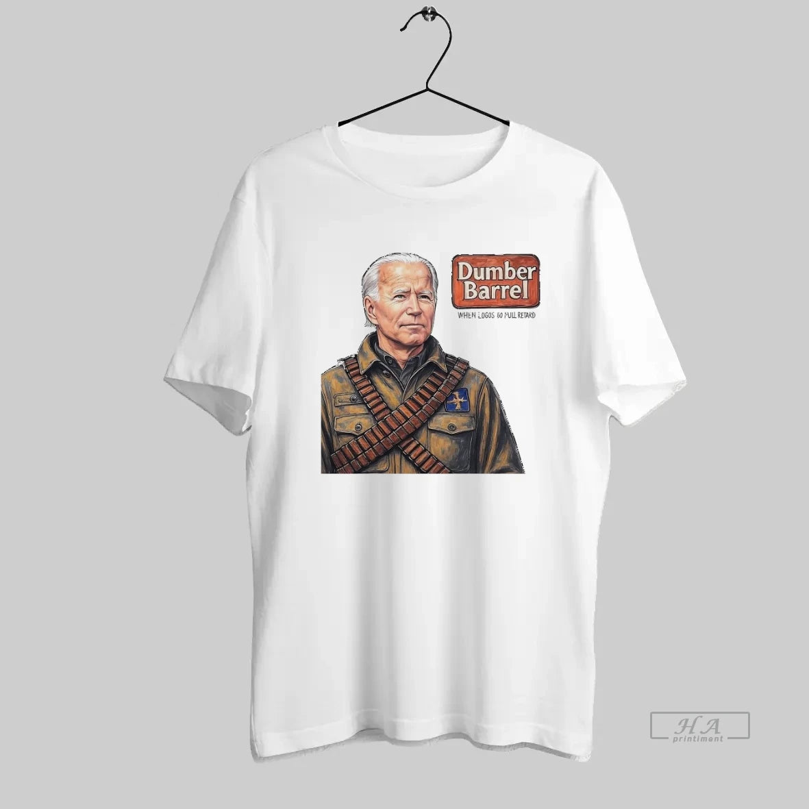 Official Joe Biden Dumber Barrel When Logos Go Full Retard