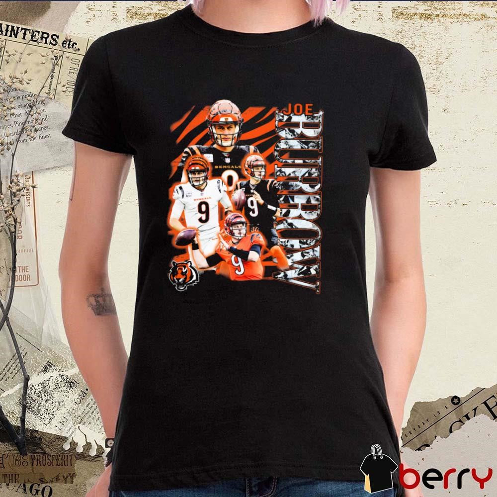 Joe Burrow Cincinnati Bengals Notorious Player Graphic NFL t-shirt