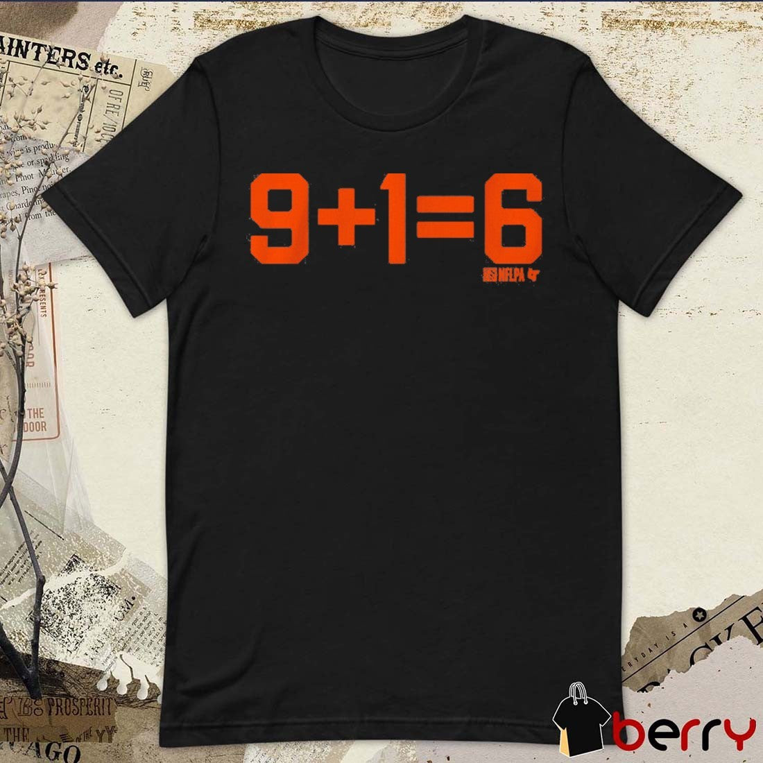 Joe Burrow and Ja’Marr Chase 9 + 1 = 6 Cincinnati Bengals NFL Football t-shirt