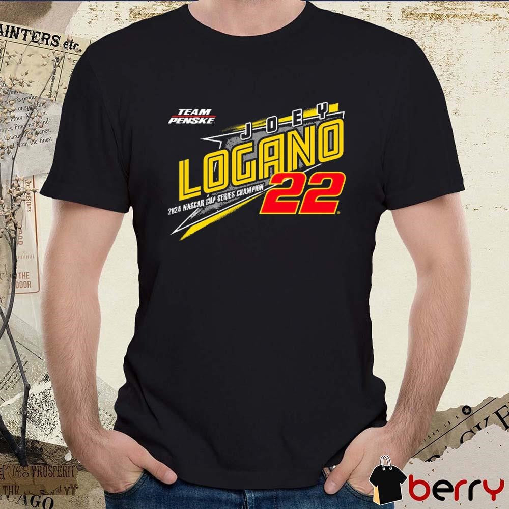 Joey Logano 2024 NASCAR Cup Series Champion Lifestyle Team Penske t-shirt