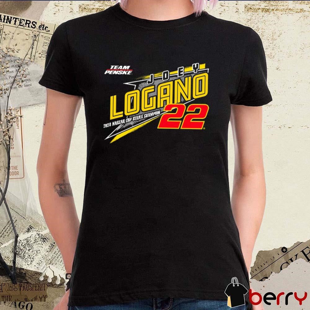 Joey Logano 2024 NASCAR Cup Series Champion Lifestyle Team Penske t-shirt