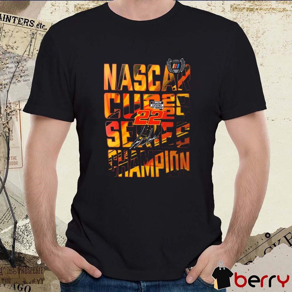 Joey Logano Starter 2024 NASCAR Cup Series Champion Prime Time Signature t-shirt