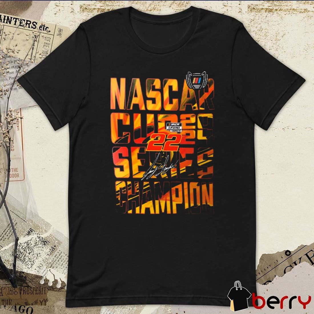 Joey Logano Starter 2024 NASCAR Cup Series Champion Prime Time Signature t-shirt