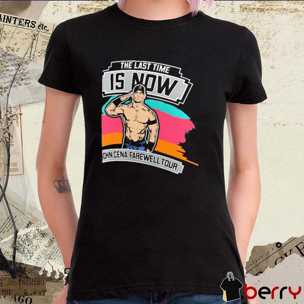 John Cena Farewell Tour 2025 San Antonio The Last Time Is Now WWE t-shirt