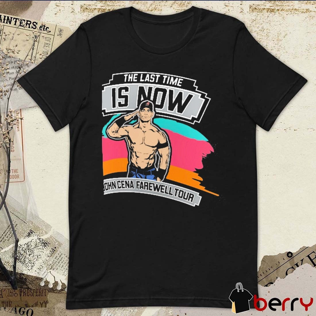 John Cena Farewell Tour 2025 San Antonio The Last Time Is Now WWE t-shirt