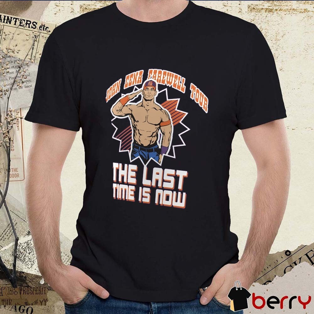 John Cena Farewell Tour Phoenix The Last Time Is Now WWE 2025 t-shirt