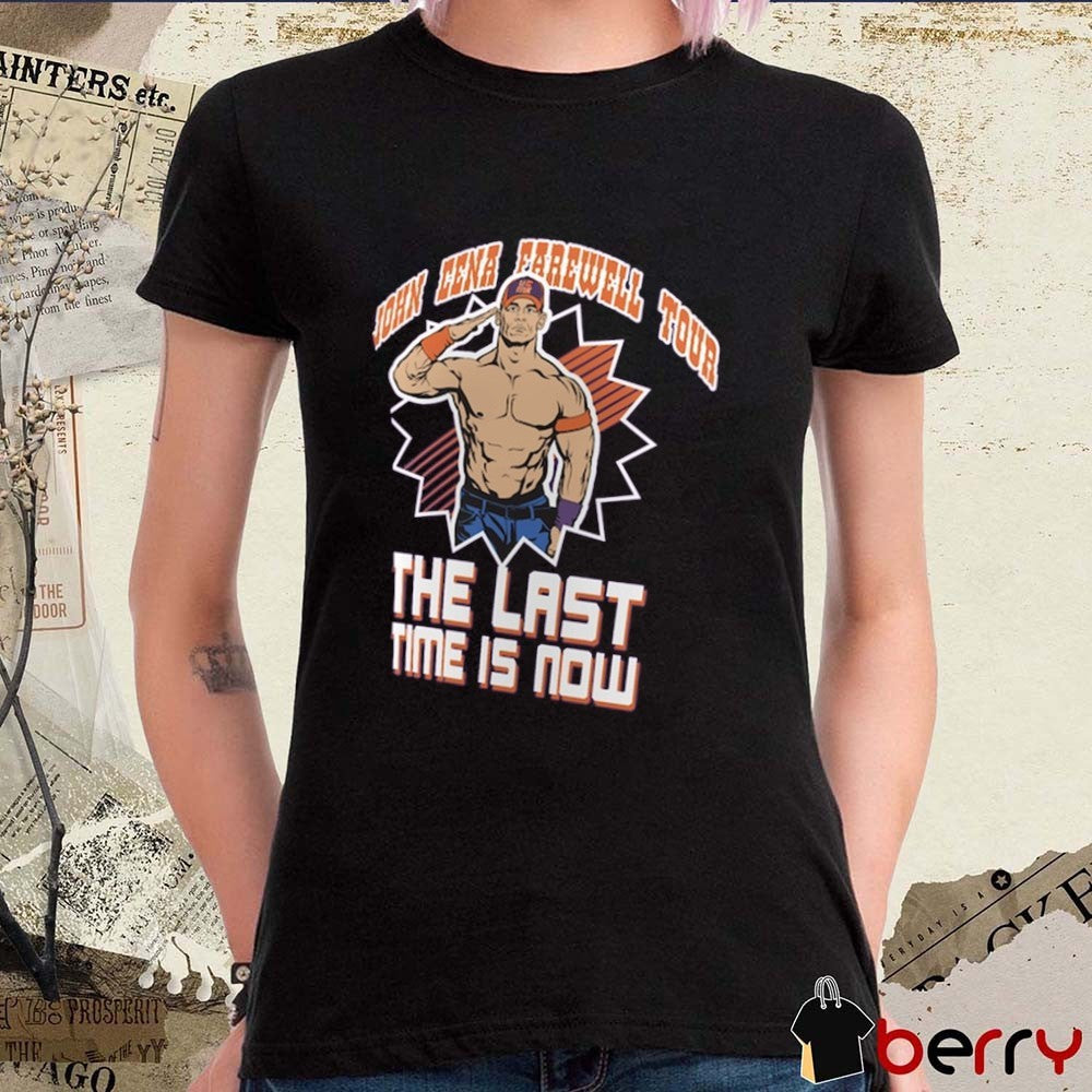 John Cena Farewell Tour Phoenix The Last Time Is Now WWE 2025 t-shirt