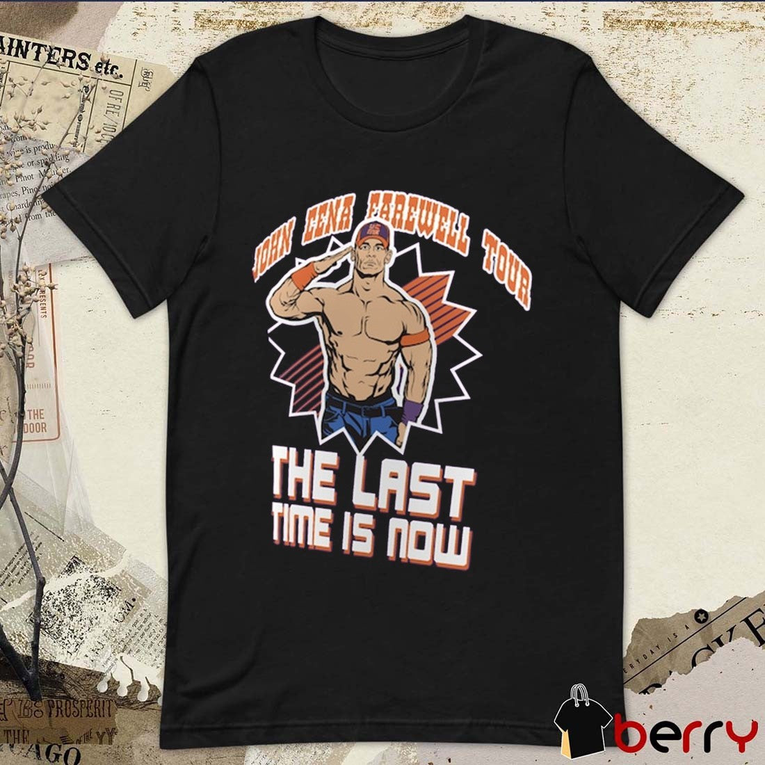 John Cena Farewell Tour Phoenix The Last Time Is Now WWE 2025 t-shirt