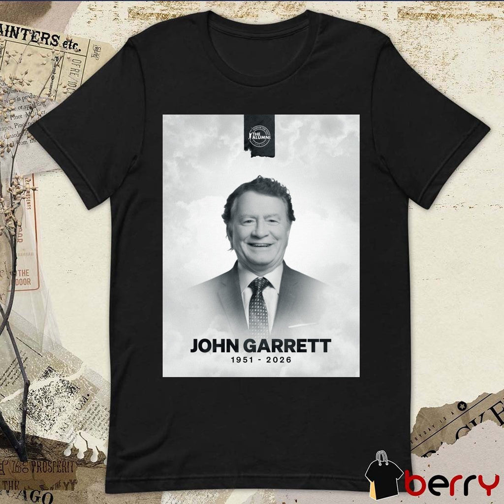 John Garrett 1951 – 2026 NHL Alumni Association t-shirt