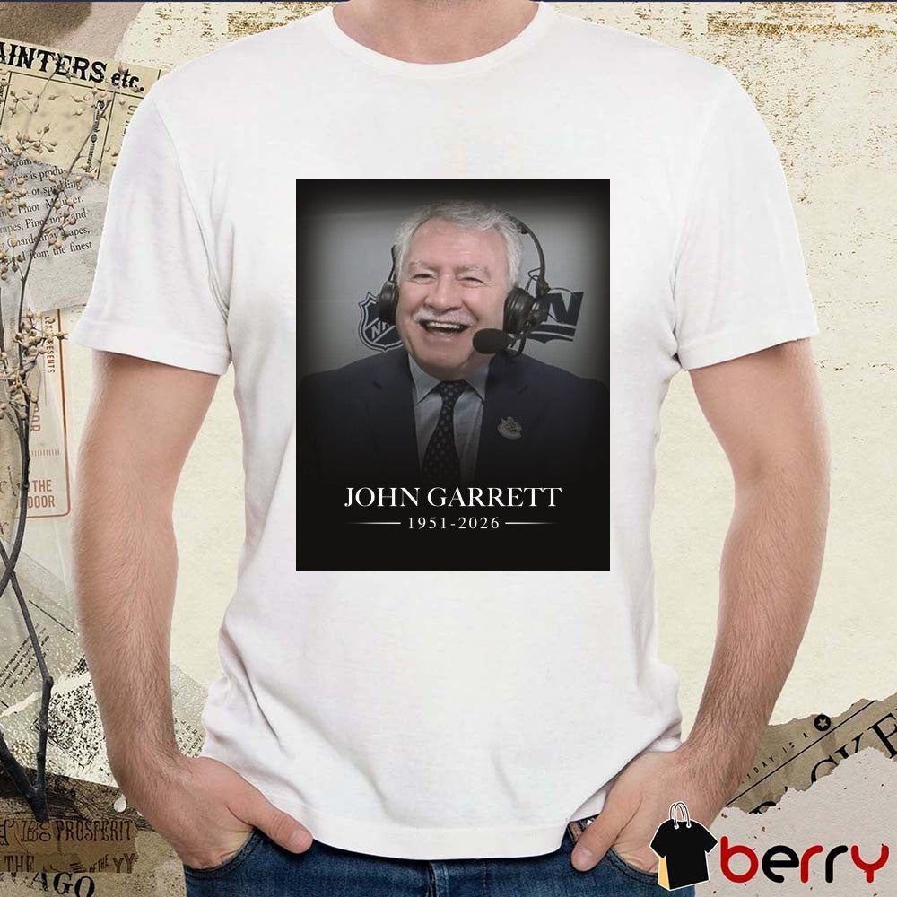 John Garrett 1951 – 2026 Sportsnet t-shirt