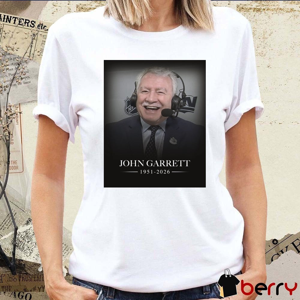 John Garrett 1951 – 2026 Sportsnet t-shirt