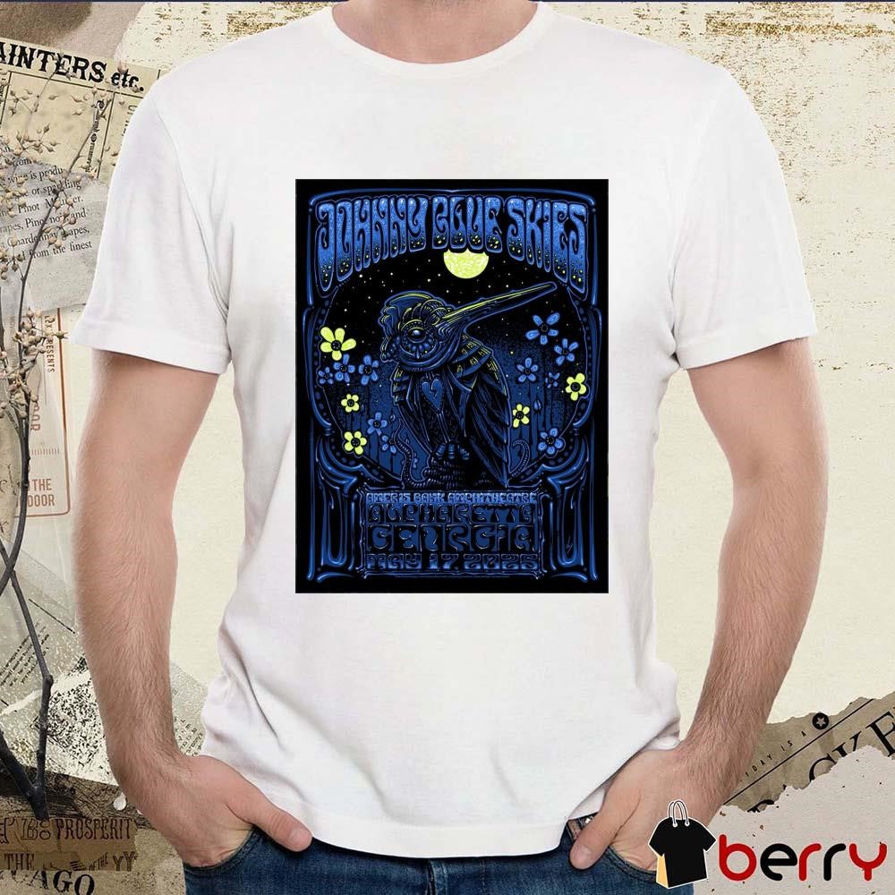 Johnny Blue Skies Alpharetta GA Ameris Bank Amphitheatre May 17 2025 Poster t-shirt