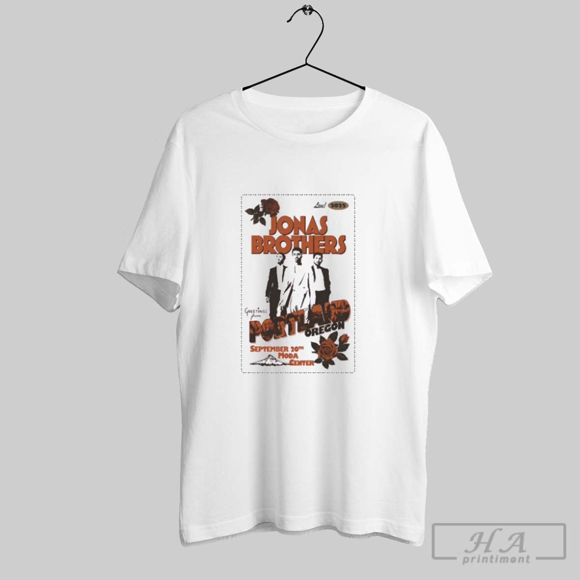 Official Jonas Brothers 20 September 2025 Moda Center Portland Or