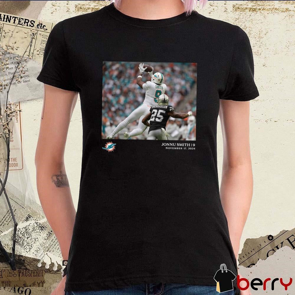 Jonnu Smith Miami Dolphins NFL Flash Features Week 11 November 17 2024 t-shirt